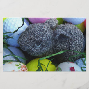 Papelería Huevos de Pascua, bolas de golf de conejo