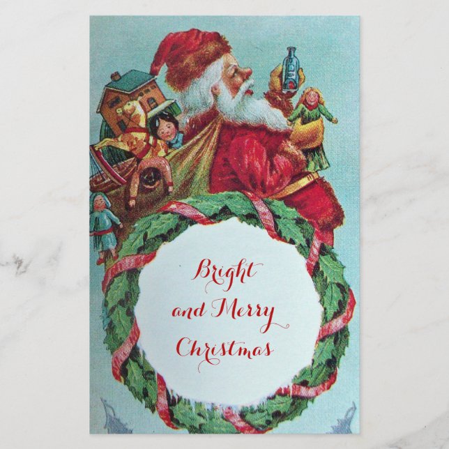 PAPELERÍA HUMORÍFICO SANTA XMAS CROWN (Anverso)