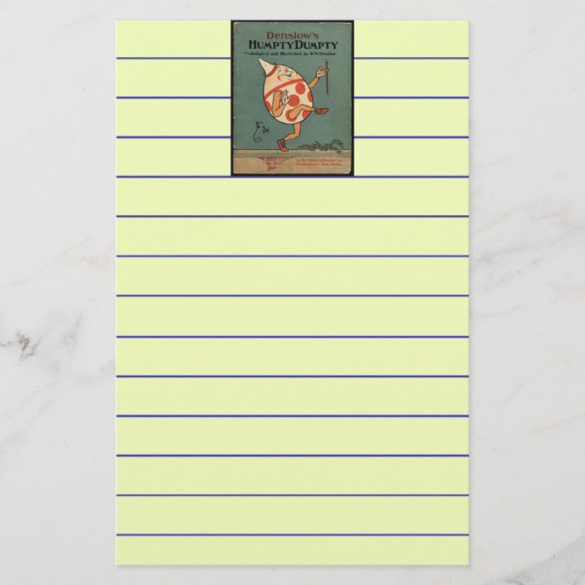 Papelería Humpty Dumpty (Anverso)