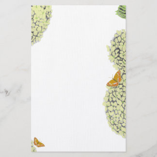 Papelería Hydrangeas y mariposas