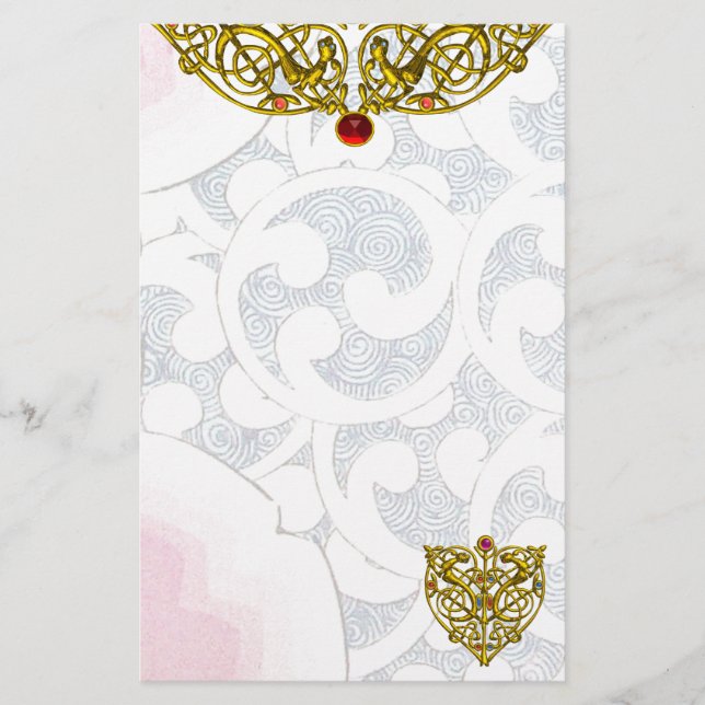 Papelería HYPER VALENTINE , blanco (Anverso)