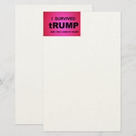 Papelería I Survived tRUMP