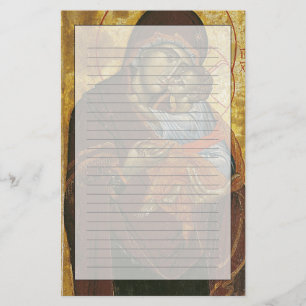 Papelería Icono conocido como la "Virgen del Tsar Dushan",