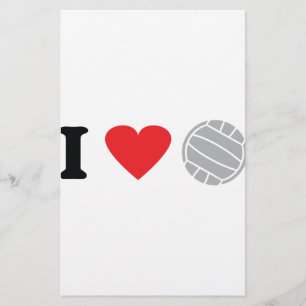 Papelería icono del voleibol