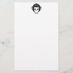 Papelería identidad de mono