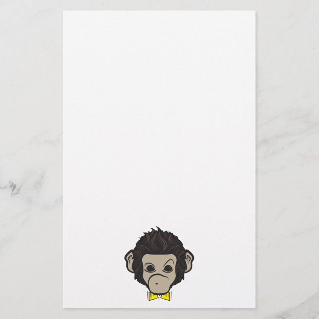 Papelería identidad de mono (Anverso)