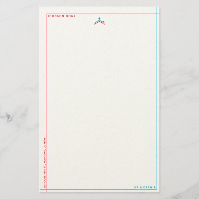 Papelería Iglesia del Hogar (Anverso)