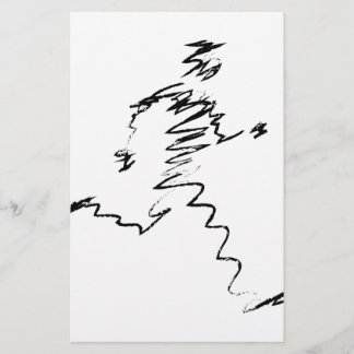 Papelería Ilustracion fresco de Runner