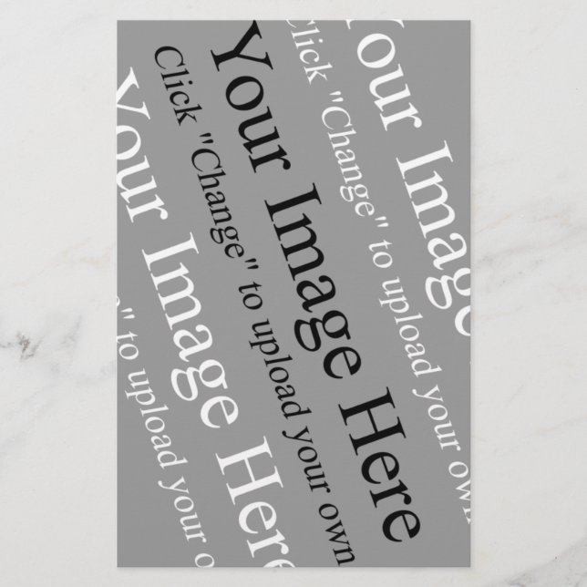 Papelería Imagen personalizado y plantilla de texto para cre (Anverso)