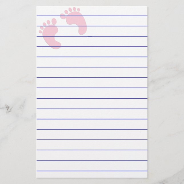 Papelería Imágenes del bebé (Anverso)