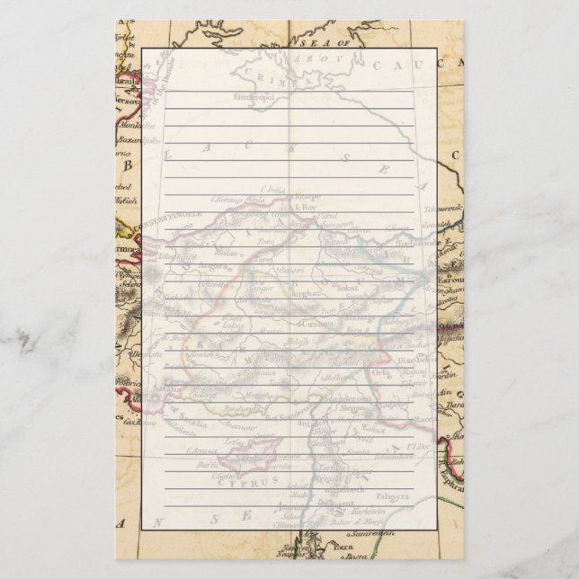 Papelería Imperio otomano (Anverso)