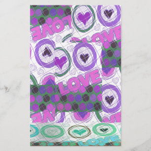Papelería Impresión de arte con motivo de amor