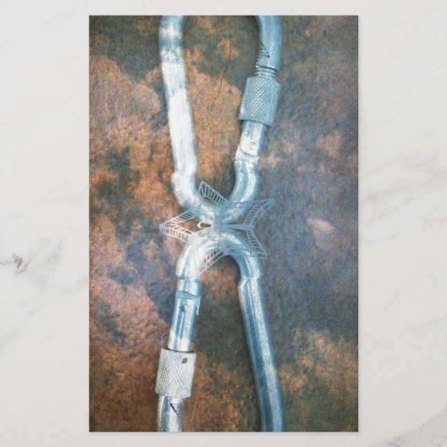 Papelería Impresión de arte de carabiners vinculados (Anverso)