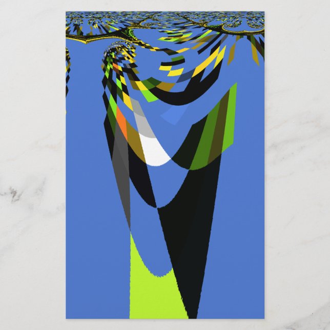 Papelería Impresión de dibujos animados con motivos tribales (Anverso)