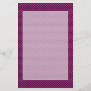 Papelería Impresión de fibra de carbono púrpura Fushia