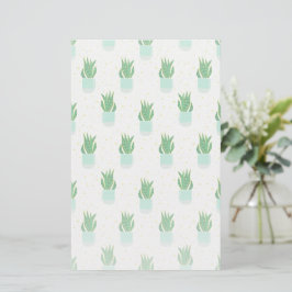 Papelería Impresión de la planta de serpientes de Sansevieri