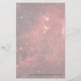 Papelería Infrarrojos de nebulosa de Norteamérica