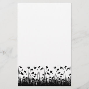 Papelería Inmóvil blanco y negro