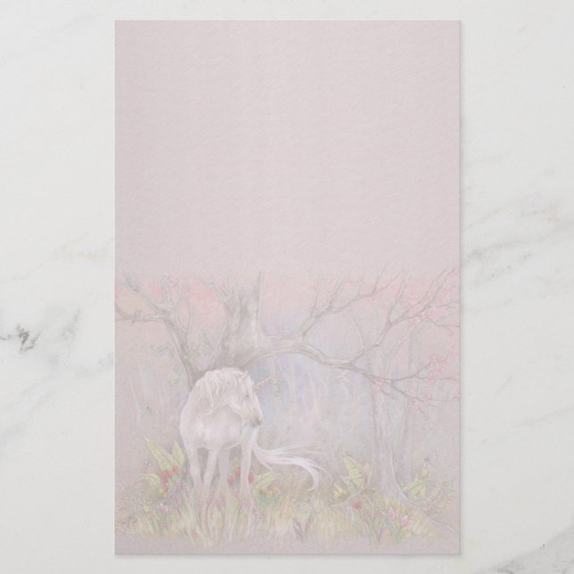 Papelería Inmóvil - floraciones de la primavera del (Anverso)