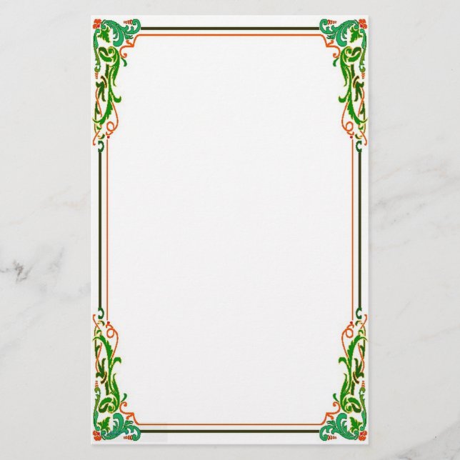 Papelería Inmóvil Moderne florentino (Anverso)