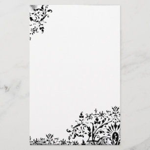 Papelería Inmóvil romántico de encaje