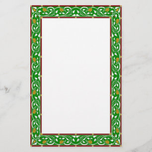 Papelería Inmóvil verde céltico