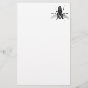 Papelería Insecto espeluznante del escarabajo con las