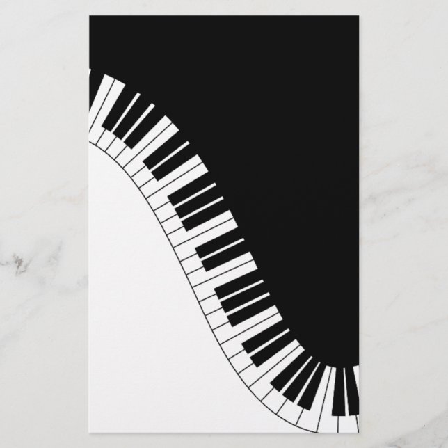 Papelería Instrumentos de teclado Aziza (Anverso)