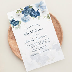 Papelería Invitación botánica de la ducha de novia floral mo