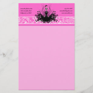 Papelería Invitaciones, volantes y Pegatinas de la Moda Diva