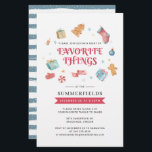 Papelería Invitan a Navidades de presupuesto Vacaciones Cosa<br><div class="desc">Cosas favoritas Navidades Vacaciones Invitación de fiesta que usted puede fácilmente personalizar para su familia y amigos de vacaciones se reúnen. Redirigir fácilmente esta invitación para otros eventos de vacaciones haciendo clic en el botón "Personalizar este" anidado bajo el enlace "Personalizar". Para obtener ayuda adicional, haga clic en el botón...</div>