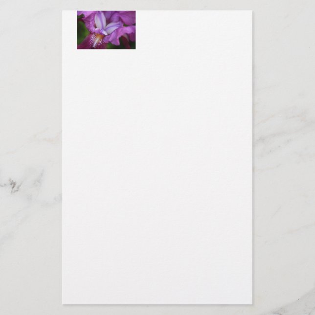 Papelería Iris alemán con barba (Anverso)