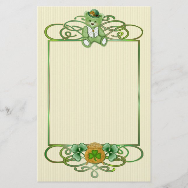 Papelería IrishTeddy (Anverso)