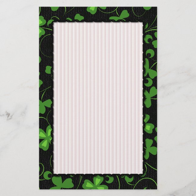 Papelería Irlandés negro (Anverso)