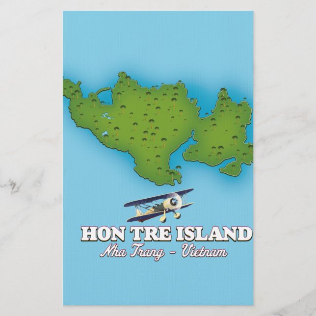 Papelería isla hon tre Vietnam (Anverso)