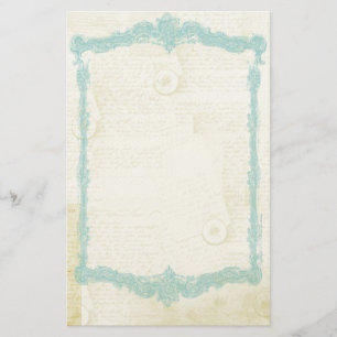 Papelería Jane Austen de coordinación inspiró los efectos 