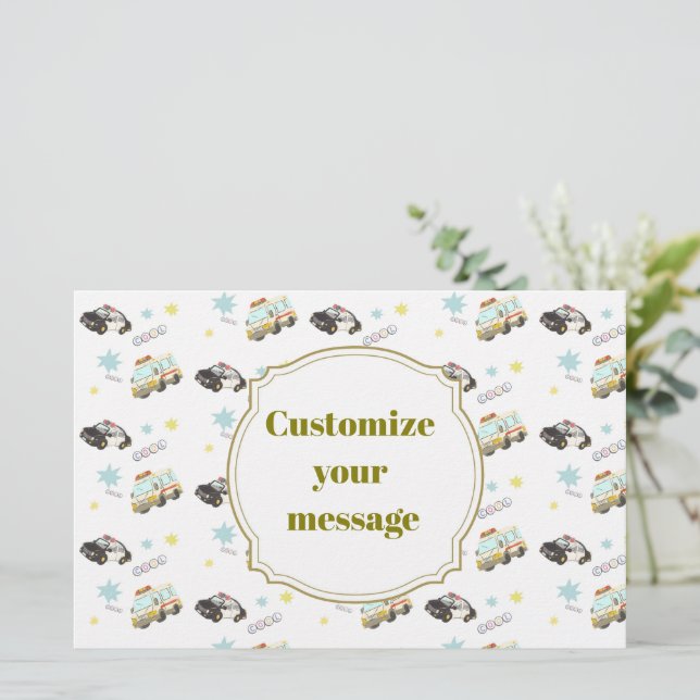 Papelería Japanese Cars [Kawaii JAPAN] (Anverso de pie)