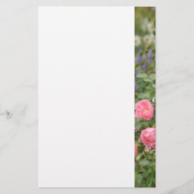 Papelería Jardín de cabaña inglés (Anverso)