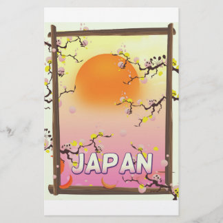 Papelería Jardín de flores de Japón