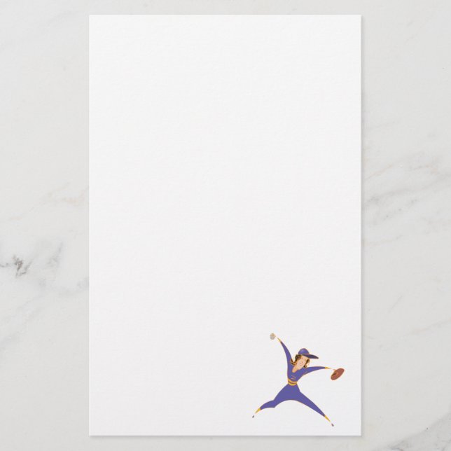 Papelería Jarra del softball (Anverso)