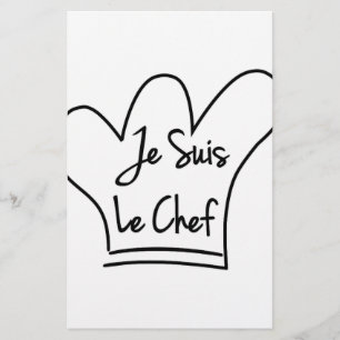 Papelería Je Suis Le Chef