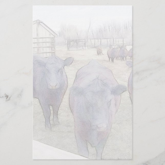 Papelería Joven y curioso ángulos negros (Anverso)