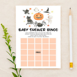 Papelería Juego de Baby Shower de Búngo espeluznante de cala