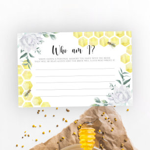 Papelería Juego de lluvia de regalos de boda de abeja acuare