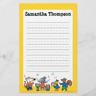 Papelería Juego de Maisy y de los amigos en la banda