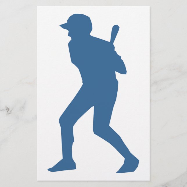 PAPELERÍA JUGADOR DE BÉISBOL (Anverso)