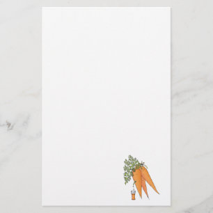 Papelería jugo de zanahoria
