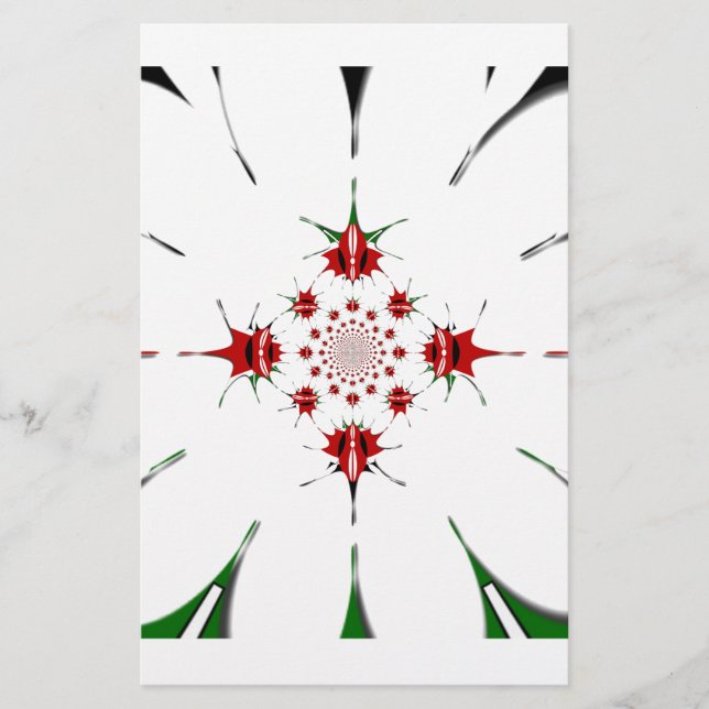 Papelería Kenia Mágica: Adoptar la cultura kaleidoscope 🇰 � (Anverso)