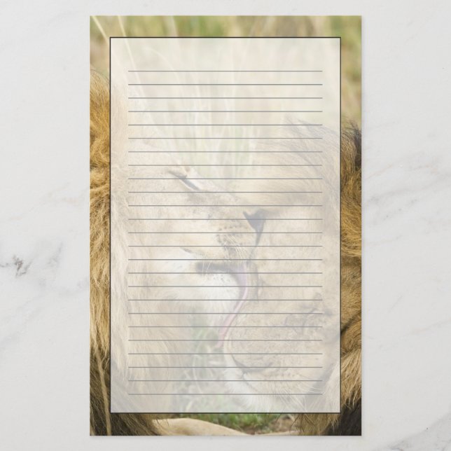Papelería Kenia, Masai Mara (Anverso)