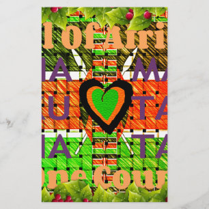 Papelería Kenia: Toda África en un solo país - Bandera tejid